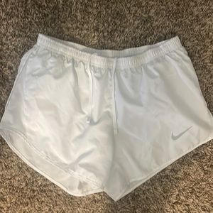 White Nike Shorts